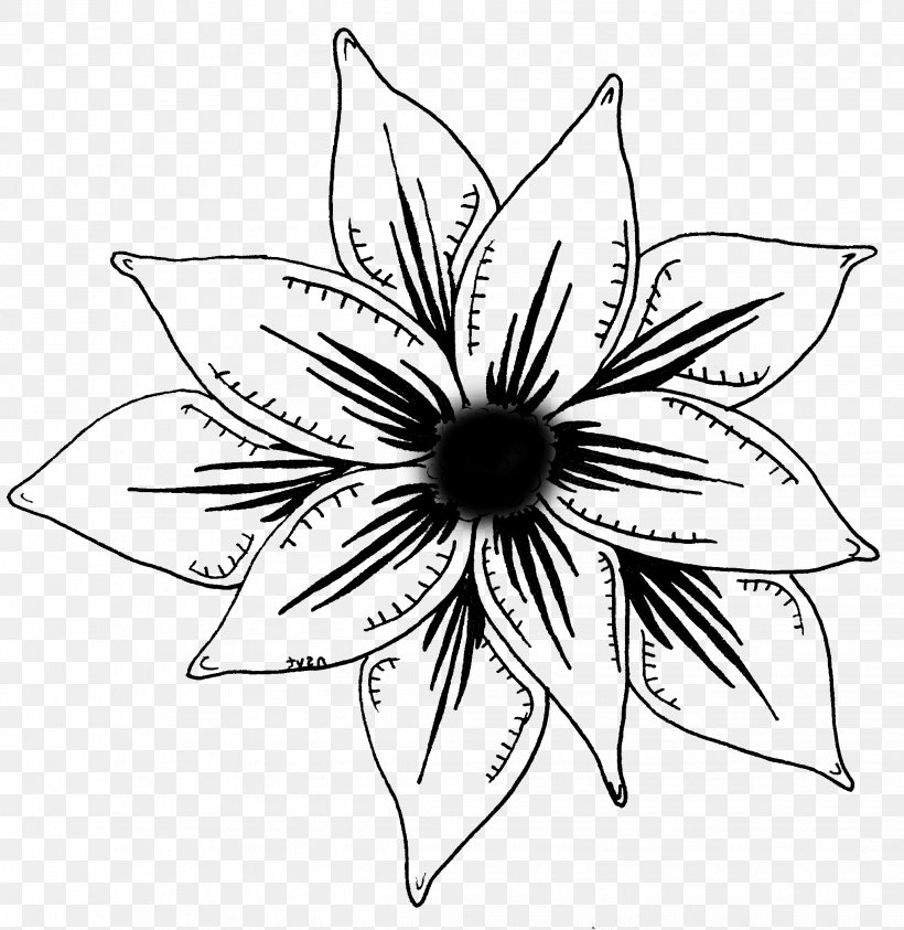 Floral Design Drawing Cut Flowers /m/02csf, PNG, 2064x2124px, Floral Design, Art, Blackandwhite, Botany, Cut Flowers Download Free