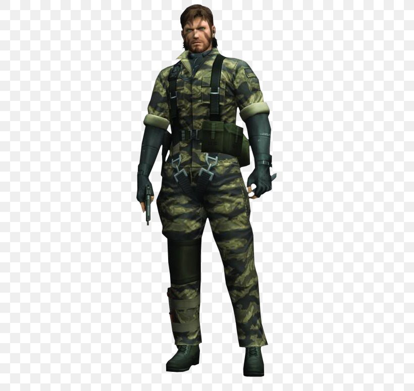 Metal Gear Solid 3: Snake Eater Metal Gear 2: Solid Snake Metal Gear Solid V: The Phantom Pain, PNG, 414x775px, Metal Gear Solid 3 Snake Eater, Army, Big Boss, Character, Infantry Download Free
