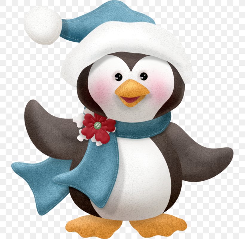 Penguin Christmas Card Advent Clip Art, PNG, 745x800px, Penguin, Advent, Advent Calendars, Beak, Bird Download Free