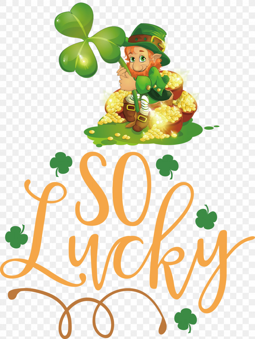 So Lucky St Patricks Day Saint Patrick, PNG, 2260x3000px, St Patricks Day, Holiday, Irish People, Leprechaun, Luck Download Free