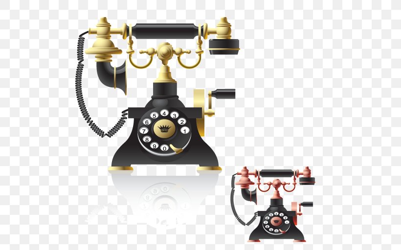 Vector Graphics Telephone Call Mobile Phones Royalty-free, PNG, 512x512px, Telephone, Business Telephone System, Mobile Phones, Rotary Dial, Royaltyfree Download Free