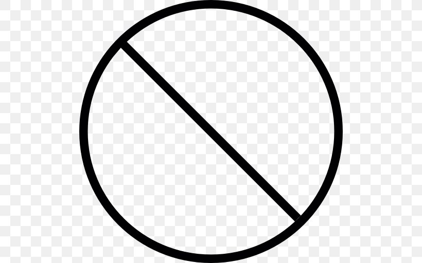 No Symbol, PNG, 512x512px, No Symbol, Area, Auto Part, Black, Black And White Download Free