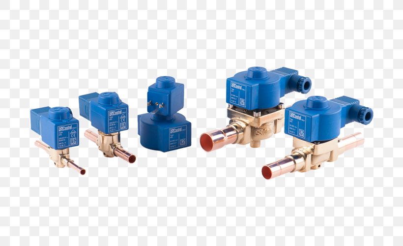 Euro-Cold B.V. Refrigeration Solenoid Valve GEA Bock, PNG, 750x500px, Eurocold Bv, Air Conditioning, Ball Valve, Cylinder, Electromagnetic Coil Download Free