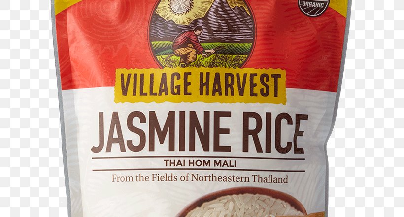 Organic Food Jasmine Rice Rice Village Thai Cuisine Basmati, PNG, 668x441px, Organic Food, Arborio Rice, Basmati, Brand, Cereal Download Free