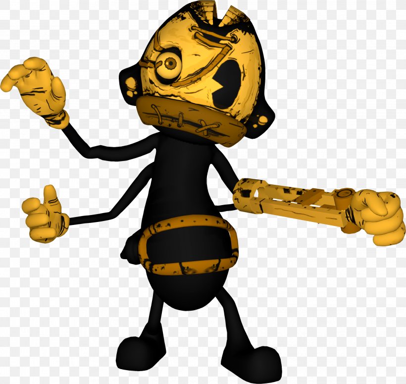 Bendy And The Ink Machine Wikia Video Games Minecraft, PNG, 2689x2543px, Bendy And The Ink Machine, Animation, Bendy, Cartoon, Deviantart Download Free