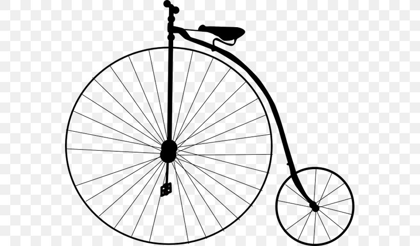 Bicycle Wheels Penny-farthing Clip Art, PNG, 565x480px, Bicycle, Area, Bicycle Accessory, Bicycle Drivetrain Part, Bicycle Frame Download Free