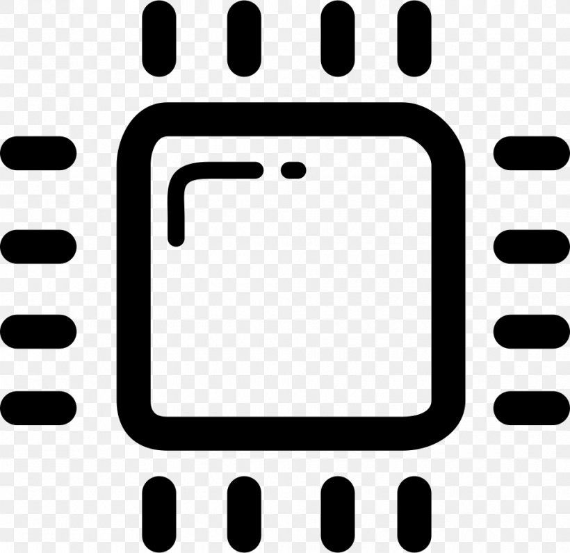 Central Processing Unit Integrated Circuits & Chips, PNG, 980x952px, Central Processing Unit, Area, Black, Black And White, Computer Hardware Download Free