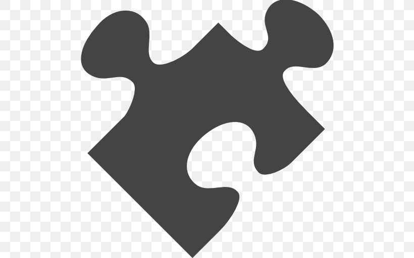 Jigsaw Puzzles Computer Software Clip Art, PNG, 512x512px, Jigsaw Puzzles, Black, Black And White, Computer Software, Github Download Free