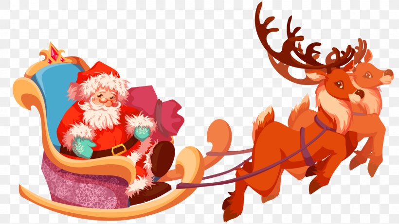 Reindeer Christmas Ornament Santa Claus, PNG, 1600x900px, Reindeer, Art, Christmas, Christmas Decoration, Christmas Ornament Download Free