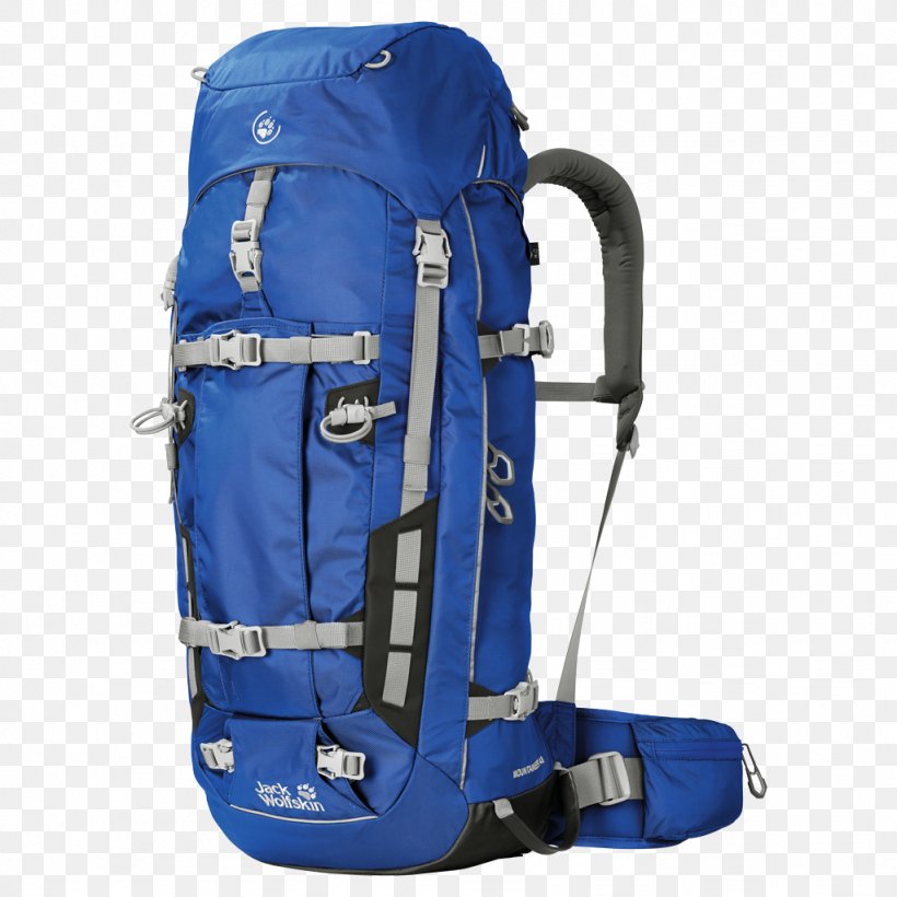 Backpack Mountaineering Jack Wolfskin Karrimor Deuter Sport, PNG, 1024x1024px, Backpack, Azure, Bag, Bidezidor Kirol, Blue Download Free