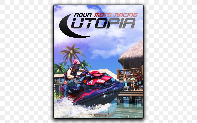 Aqua Moto Racing Utopia Snow Moto Racing Freedom Guardian Of December Wave Race 64 Jet Ski, PNG, 512x512px, Wave Race 64, Advertising, Game, Jet Ski, Metro Exodus Download Free