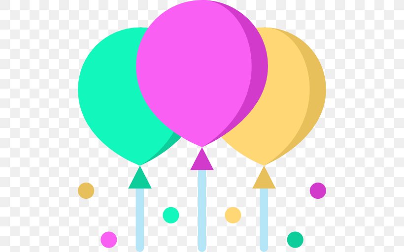 Flat Balloons, PNG, 512x512px, Mardi Gras, Background Process, Balloon, Creative Market, Magenta Download Free