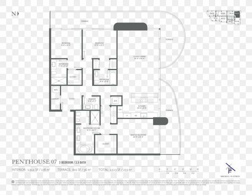 Floor Plan Flatiron Building Brickell Flatiron, PNG, 2070x1602px, Floor Plan, Apartment, Architectural Drawing, Area, Brickell Download Free