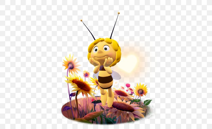 Maya The Bee Honey Bee Clip Art, PNG, 500x500px, Maya The Bee, Animation, Bee, Beehive, Figurine Download Free