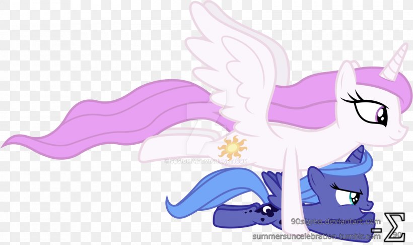 Twilight Sparkle Pony Princess Luna Princess Celestia DeviantArt, PNG, 1600x950px, Watercolor, Cartoon, Flower, Frame, Heart Download Free