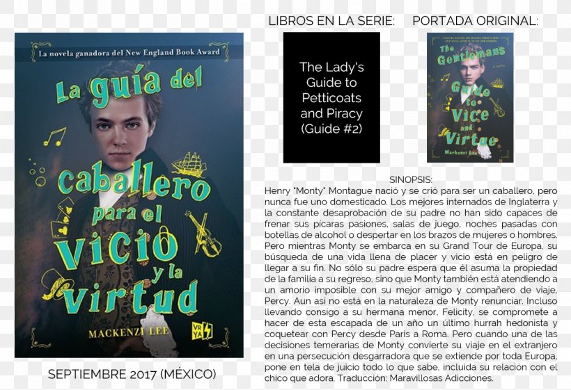 The Lady's Guide To Petticoats And Piracy Graphic Design Advertising La Guía Del Caballero Para El Vicio Y La Virtud Text, PNG, 1292x885px, Advertising, Book, El Corte Ingles, Petticoat, Poster Download Free