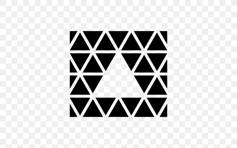 Triangle Shape Geometry Symbol Polygon, PNG, 512x512px, Triangle, Area, Art, Black, Black And White Download Free