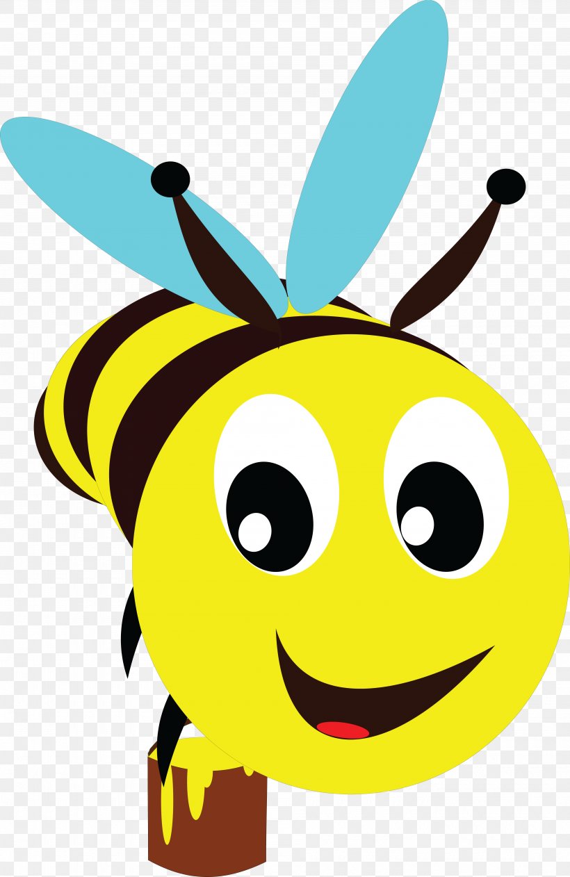 Western Honey Bee Insect Clip Art, PNG, 4000x6158px, Western Honey Bee, Artwork, Bee, Bumblebee, Cartoon Download Free