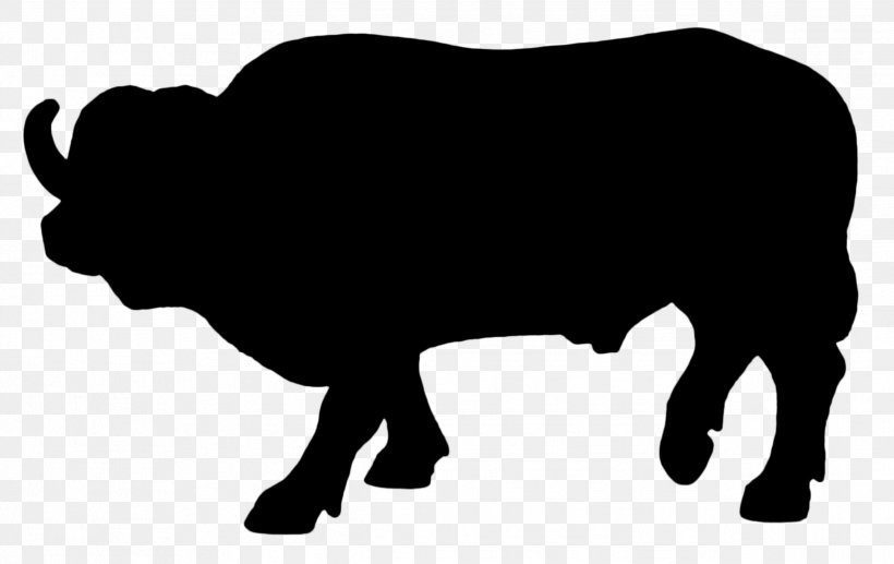 Beef Cattle Clip Art Image, PNG, 2533x1599px, Cattle, Beef Cattle, Bison, Blackandwhite, Bovine Download Free