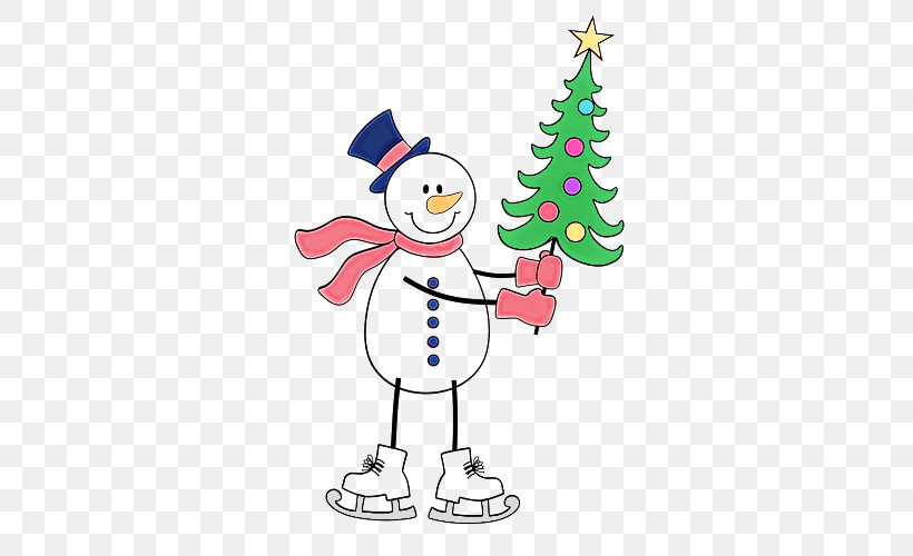 Christmas Tree, PNG, 500x500px, Cartoon, Christmas, Christmas Decoration, Christmas Eve, Christmas Tree Download Free