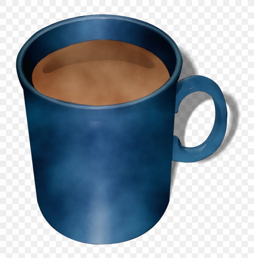 Coffee Cup, PNG, 868x884px, Watercolor, Asymmetry, Blue, Ceramic, Chemistry Download Free