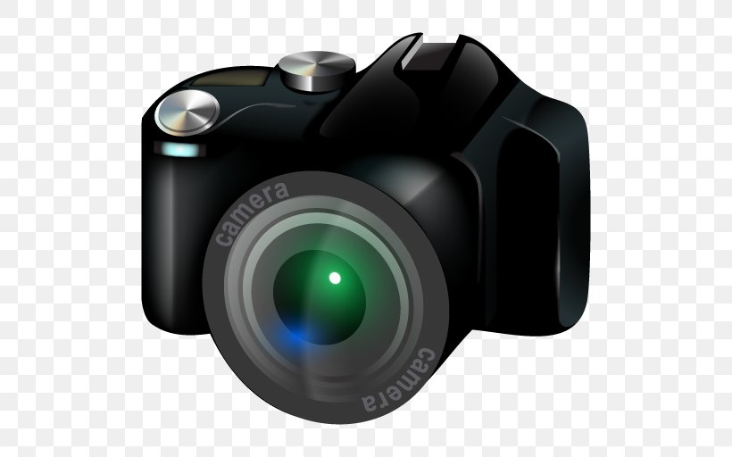 Camera Digital SLR Clip Art, PNG, 512x512px, Camera, Button, Camera Lens, Cameras Optics, Digital Camera Download Free