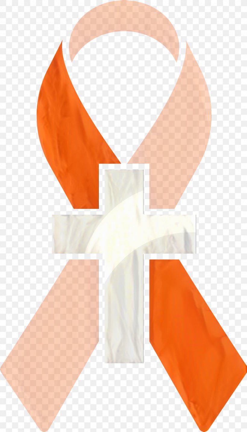 White Background Ribbon, PNG, 1717x2999px, Neck, Orange, Peach, Ribbon, Symbol Download Free