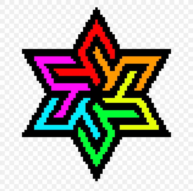 beadwork pixel art cross stitch pattern