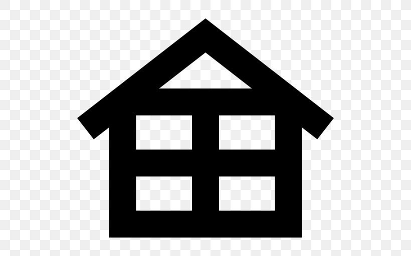 Home, PNG, 512x512px, Home, Area, Black And White, House, Monochrome Download Free