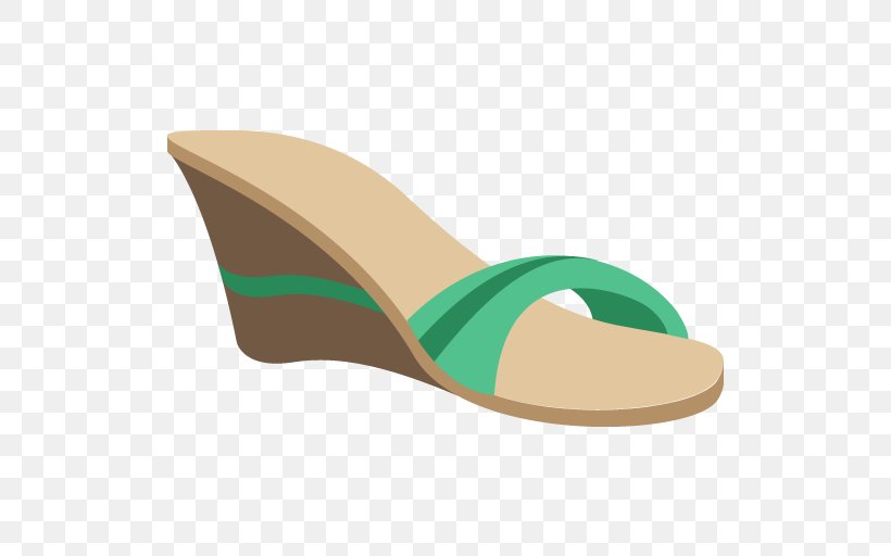 Emoji Sandal Shoe Text Messaging High-heeled Footwear, PNG, 512x512px ...