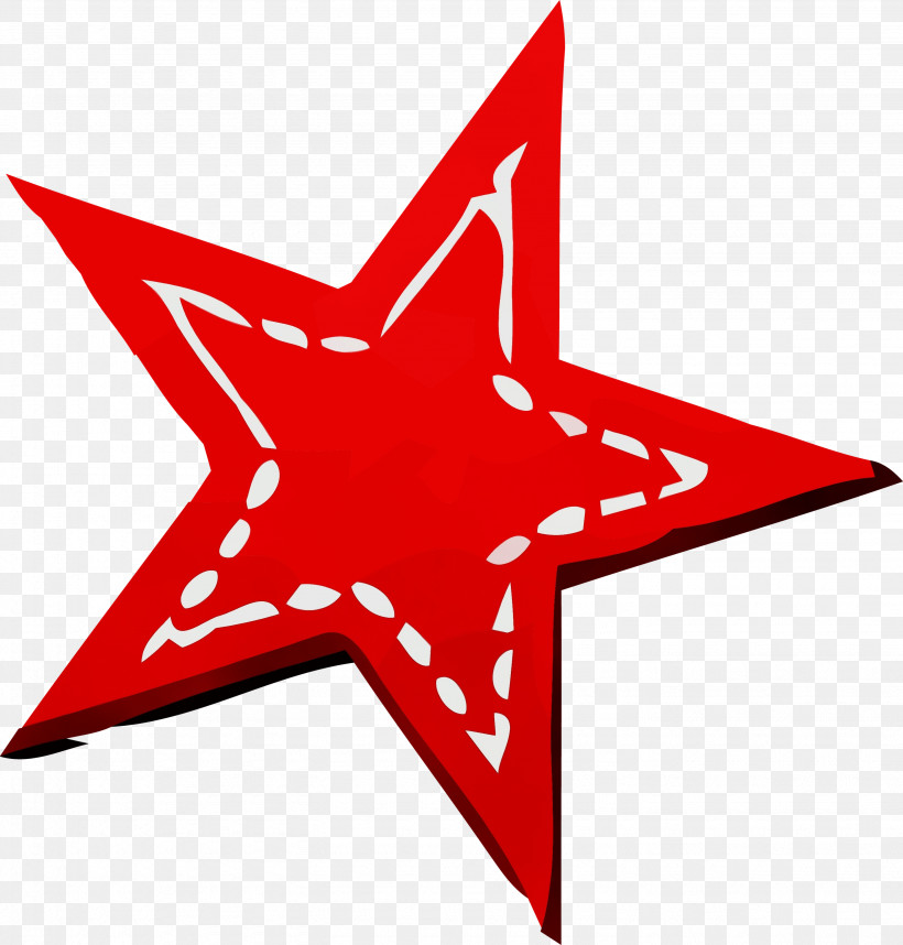 Star Carmine, PNG, 2865x3000px, Christmas Star, Carmine, Christmas Ornament, Paint, Star Download Free