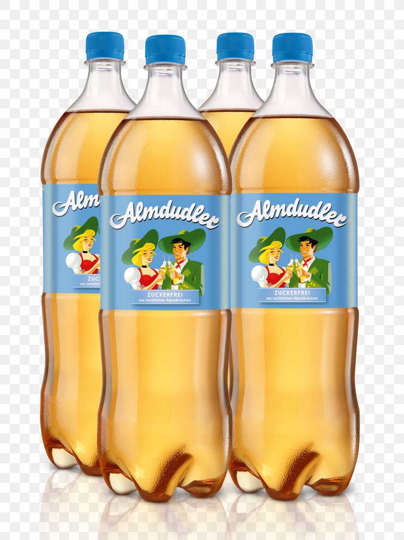 Fizzy Drinks Almdudler Orange Soft Drink Lemonade Carbonated Water, PNG, 1848x2472px, Fizzy Drinks, Almdudler, Austria, Bottle, Carbonated Water Download Free
