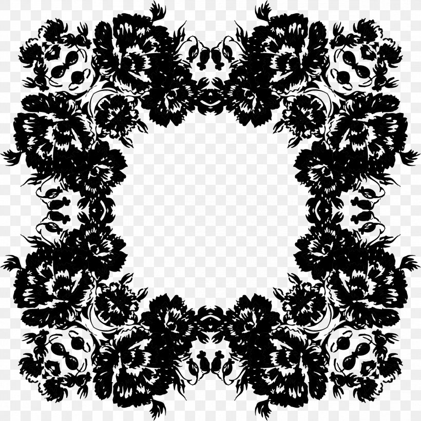Flower Floral Design Decorative Borders Image Clip Art, PNG, 2332x2332px, Flower, Borders And Frames, Decorative Arts, Decorative Borders, Fashion Accessory Download Free