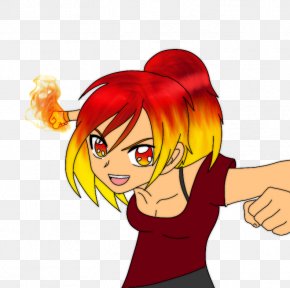 Cardcaptor - Hair Coloring Red Hair Brown Hair Legendary Creature PNG