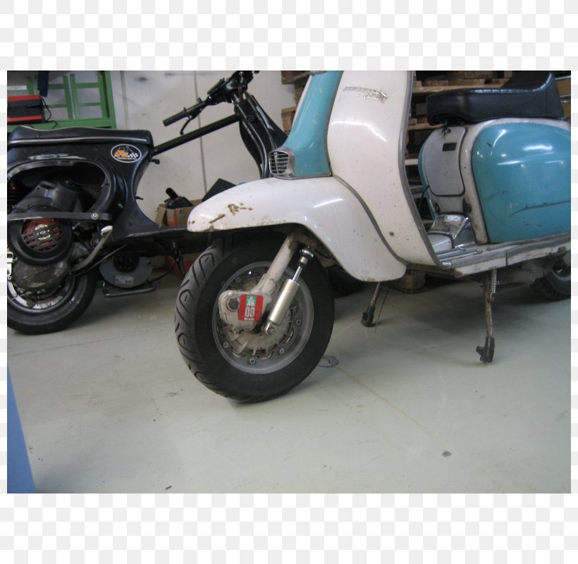 Scooter Lambretta Shock Absorber Suspension Vehicle, PNG, 800x800px, Scooter, Absorber, Automotive Exterior, Automotive Tire, Automotive Wheel System Download Free