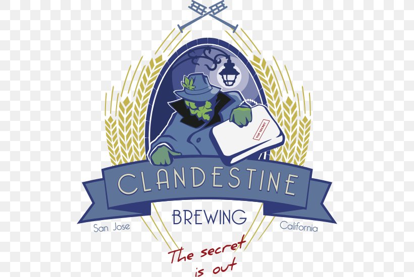 Clandestine Brewing Craft Beer Brewery Bar, PNG, 516x550px, Beer, Bar, Beer Hall, Brand, Brewery Download Free