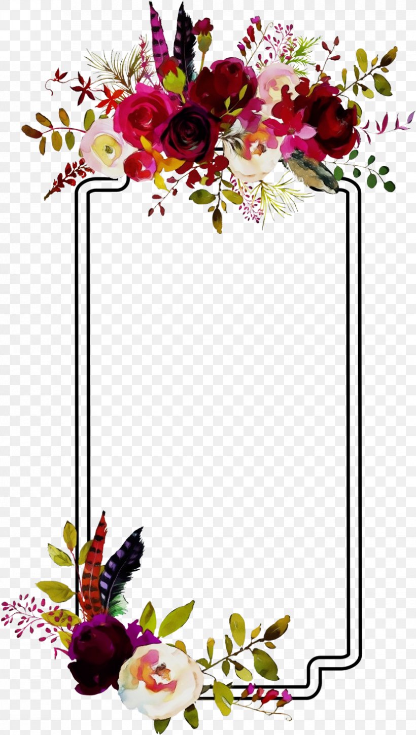 Floral Design, PNG, 827x1463px, Watercolor, Cut Flowers, Floral Design, Flower, Flowering Plant Download Free