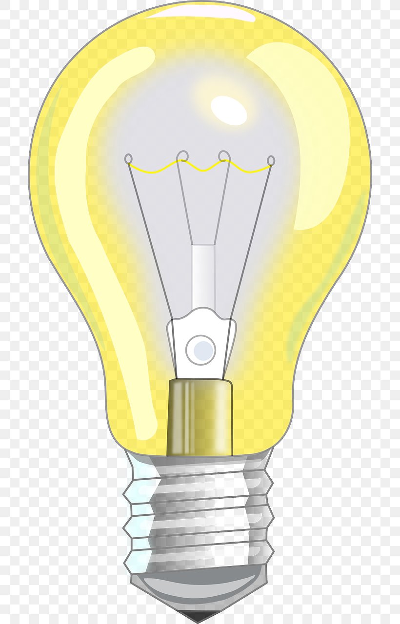 Incandescent Light Bulb Lamp Clip Art Image, PNG, 706x1280px, Light, Drawing, Electric Light, Energy, Incandescence Download Free