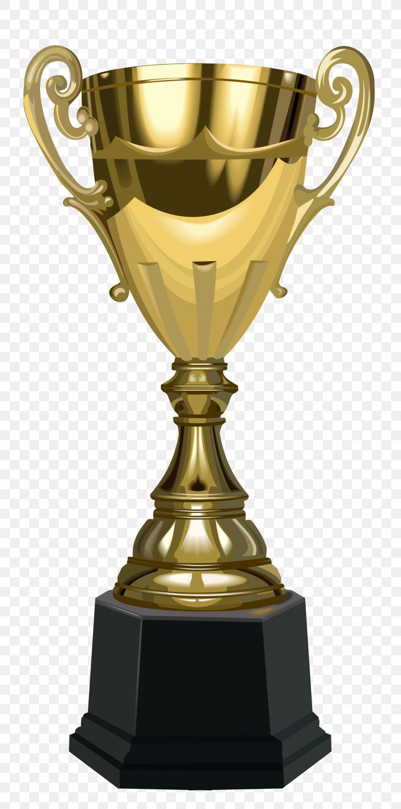 Trophy Prize Award Clip Art, PNG, 2223x4486px, Trophy, Award, Brass, Cup, Gold Medal Download Free