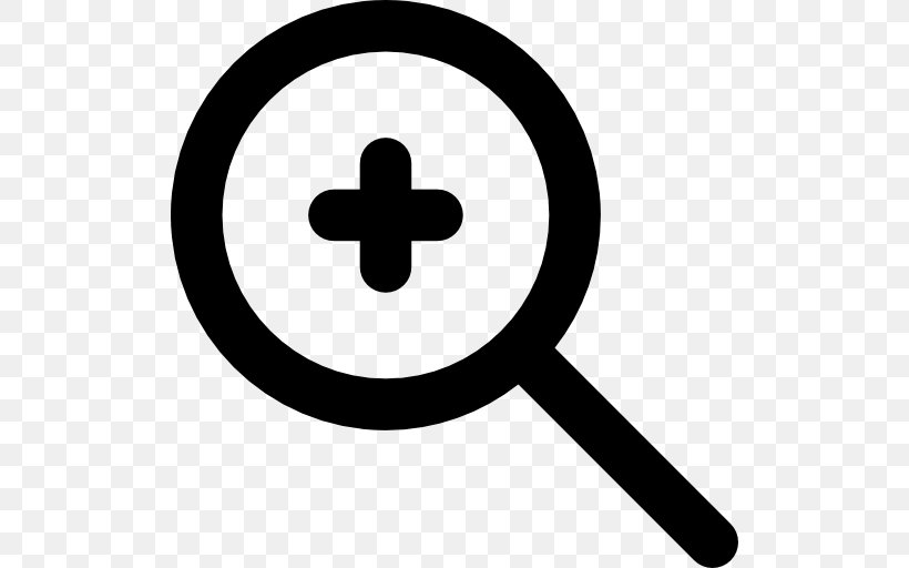 Zooming User Interface Button Magnifying Glass, PNG, 512x512px, Zooming User Interface, Area, Black And White, Button, Magnifier Download Free