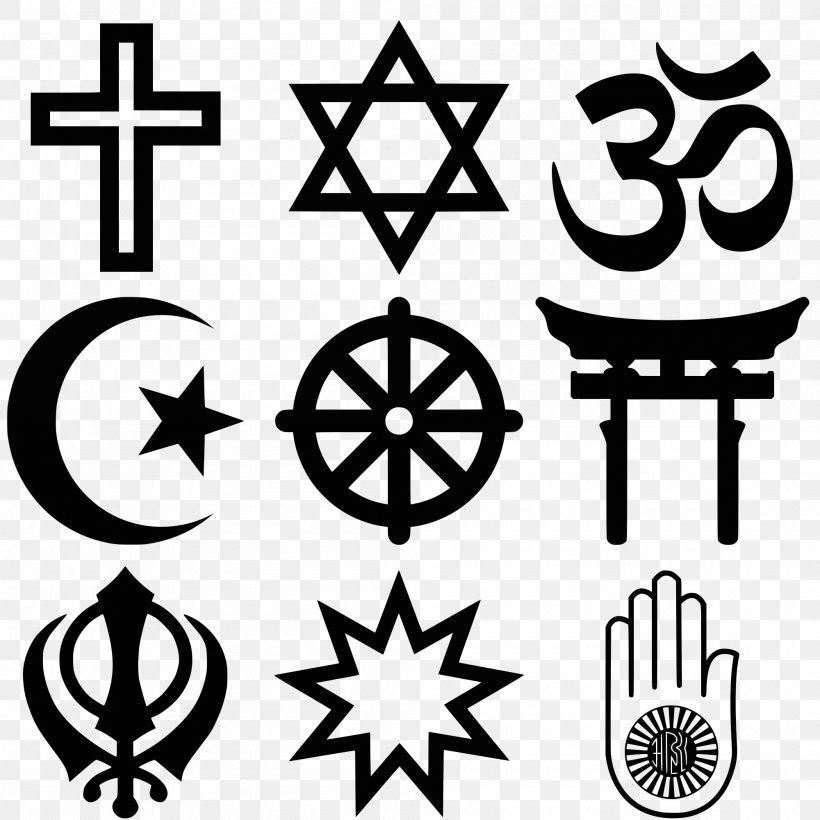 Religious Symbol Religion Jainism Christian Cross, PNG, 2000x2000px, Religious Symbol, Ahimsa In Jainism, Black And White, Christian Cross, Christianity Download Free