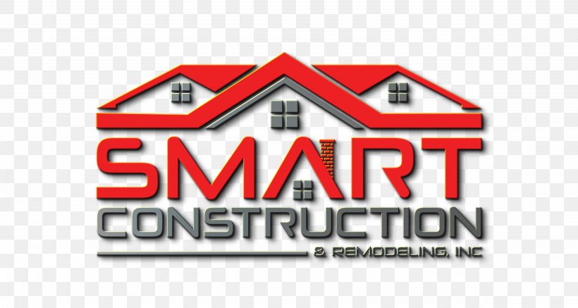 Smart Construction & Remodeling, Inc. Logo Architectural Engineering Siding Home Repair, PNG, 4500x2400px, Logo, Architectural Engineering, Brand, Home Construction, Home Improvement Download Free