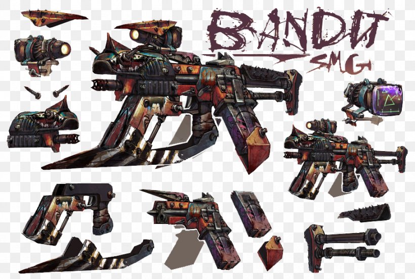 Borderlands 2 Deus Ex: Human Revolution Borderlands: The Pre-Sequel Concept Art, PNG, 910x613px, Borderlands 2, Air Gun, Airsoft Gun, Art, Borderlands Download Free