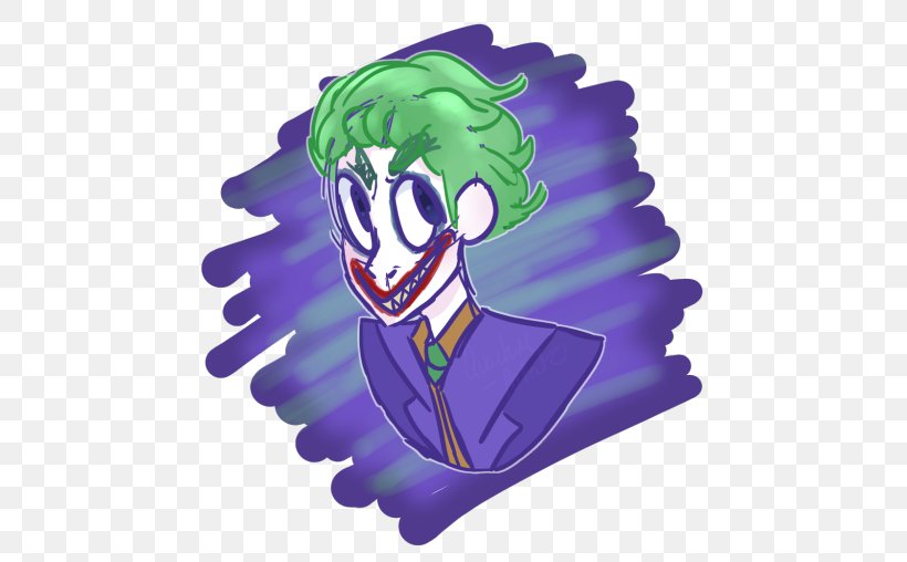 Joker Animated Cartoon, PNG, 500x508px, Joker, Animated Cartoon, Fictional Character, Purple, Supervillain Download Free