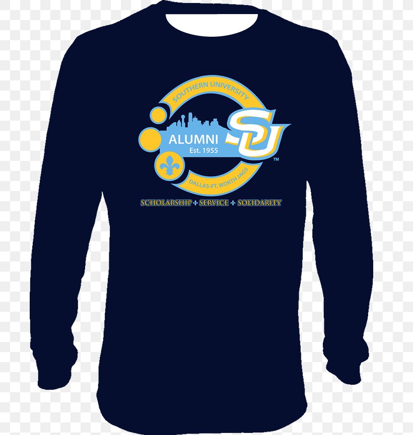Long-sleeved T-shirt Southern University And A&M College, PNG, 768x865px, Tshirt, Active Shirt, Alumnus, Bluza, Brand Download Free