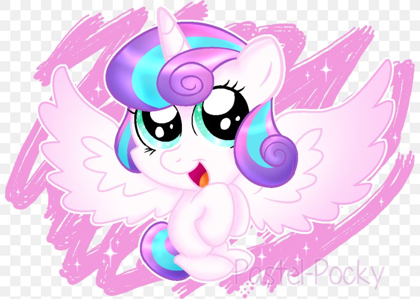 Pony Cartoon Fan Art, PNG, 800x585px, Watercolor, Cartoon, Flower, Frame, Heart Download Free