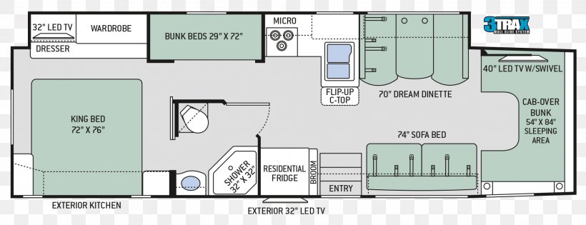 Campervans Ford Motor Company Thor Motor Coach Vehicle Floor Plan, PNG, 2081x800px, Campervans, Architecture, Area, Building, Caravan Download Free