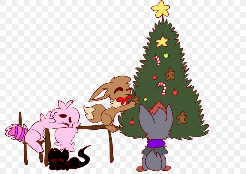 Christmas Tree Christmas Ornament Clip Art, PNG, 1063x752px, Christmas Tree, Art, Cartoon, Character, Christmas Download Free