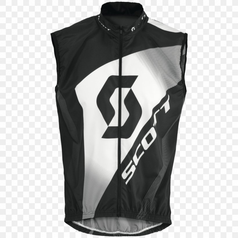 Jacket Gilets SCOTT Authentic SL Shirt Fahrradtrikot Herren, Größe: L Funktionsmaterial Sleeveless Shirt Bicycle, PNG, 1080x1080px, Jacket, Active Shirt, Bicycle, Black, Cycling Download Free