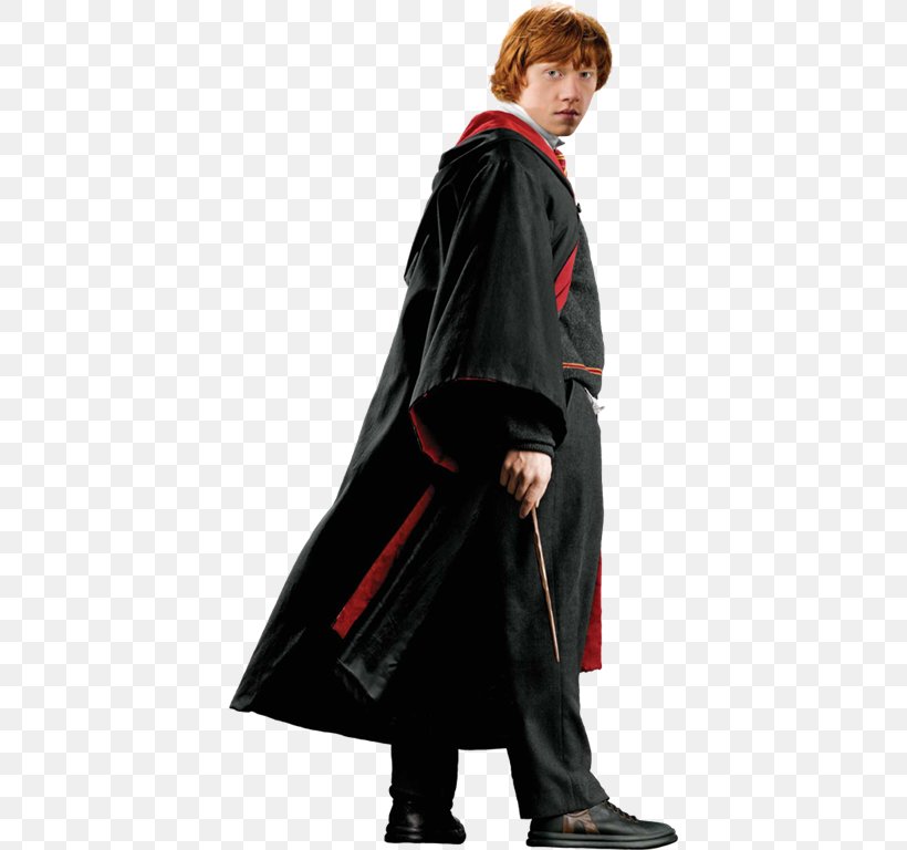 Ron Weasley Harry Potter And The Half-Blood Prince Rupert Grint Hermione Granger, PNG, 406x768px, Ron Weasley, Academic Dress, Cloak, Coat, Costume Download Free